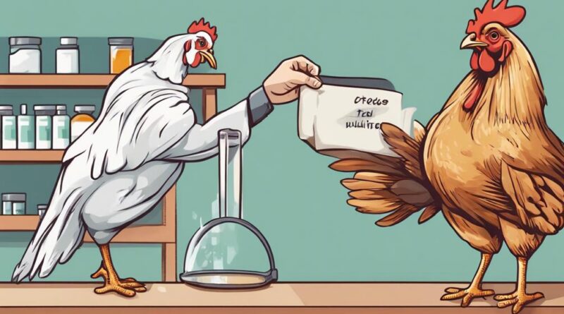 chicken medication effectiveness examined