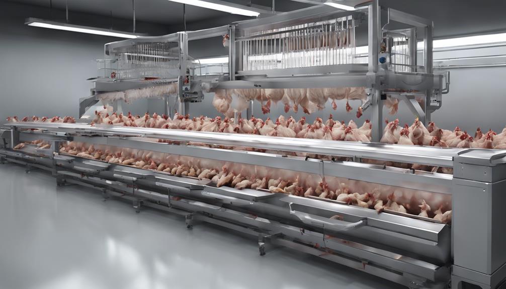 chicken processing and packaging