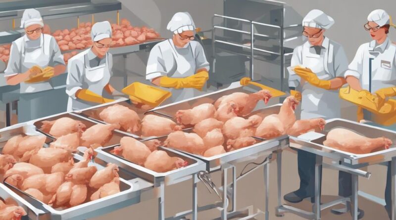 chicken processing safety guidelines