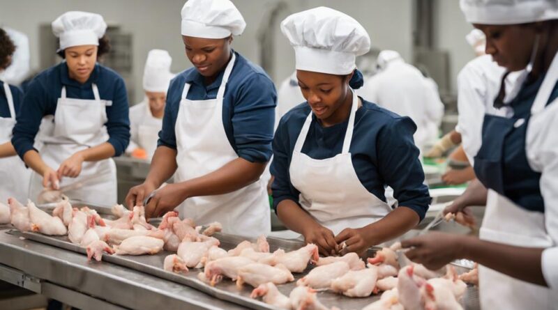 chicken processing training details