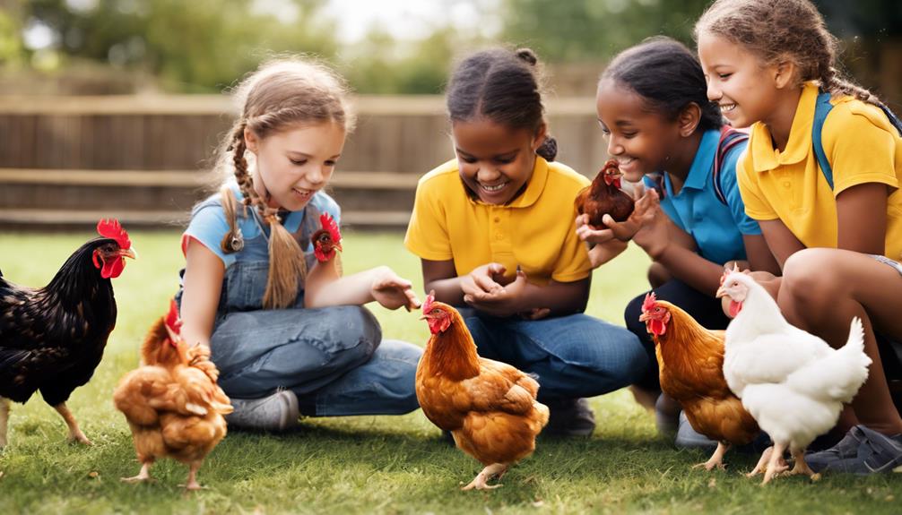 chickens in experiential learning