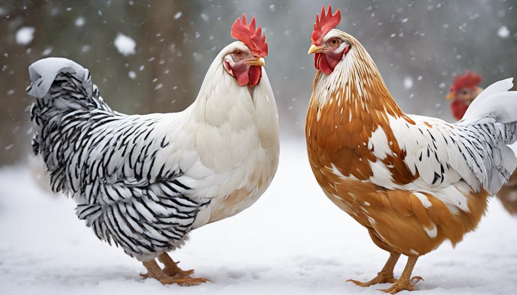 cold resistant chicken breed traits