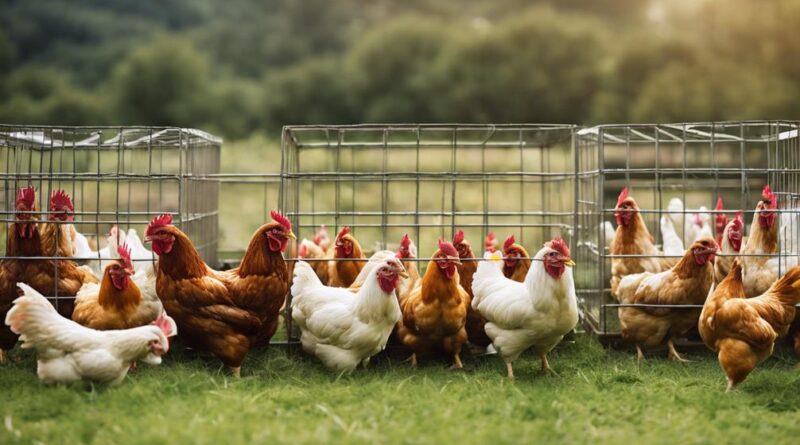 comparing chicken welfare methods