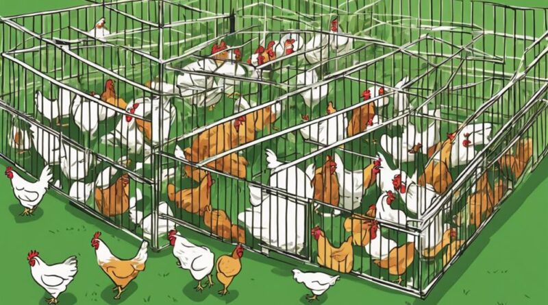 comparing environmental impact chickens