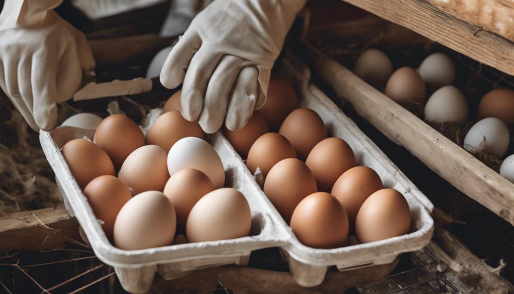 egg management and handling