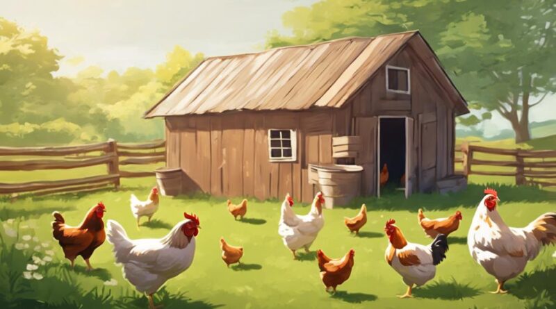 free range chickens benefit environment