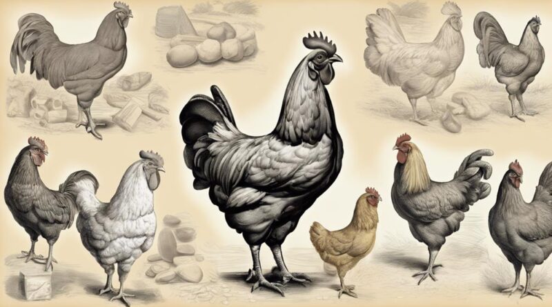 history of domesticated chickens