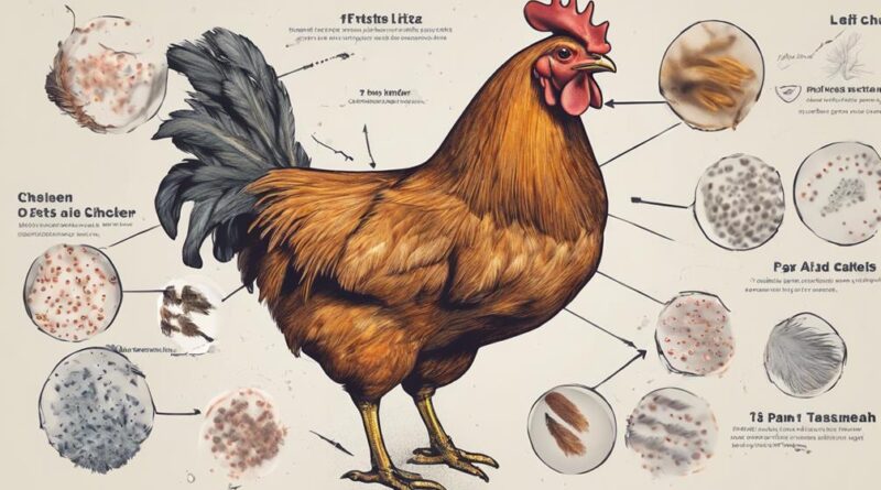 identifying chicken pests effectively