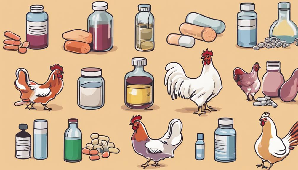 medication selection for chickens