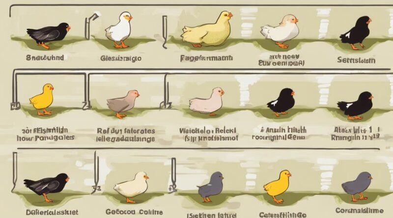 optimal feeding schedule chicks