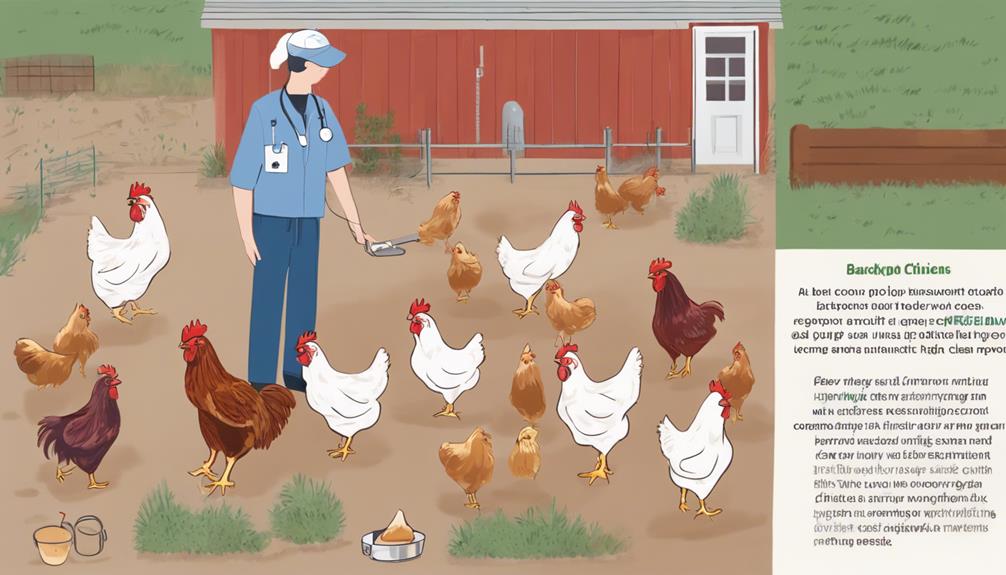 post vaccination chicken health monitoring