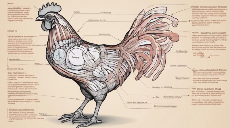 study the chicken muscles