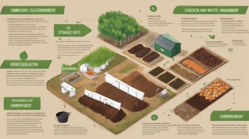 sustainable chicken waste management