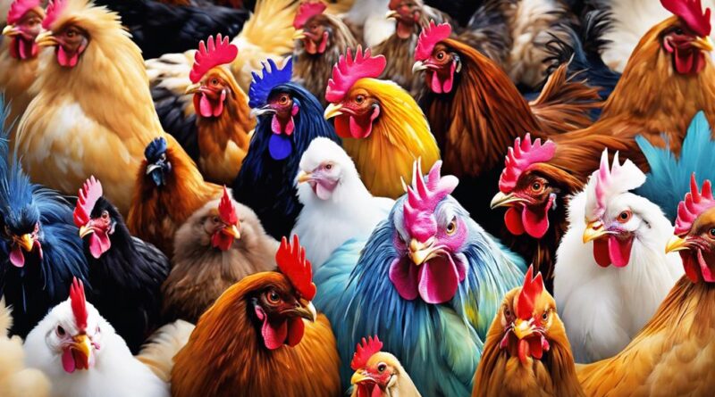 vibrant chicken breeds explained