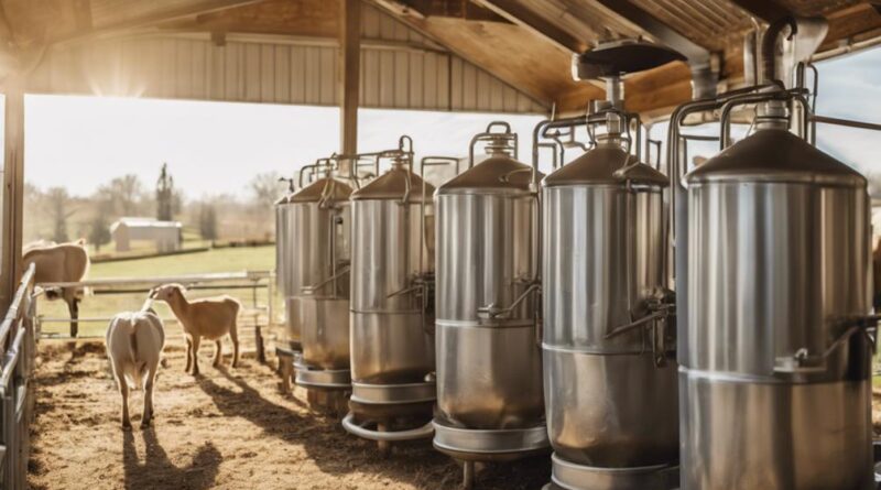 milking goats efficiently and effectively
